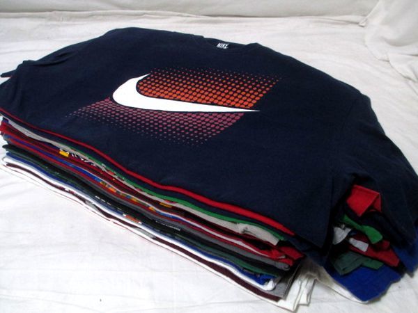 アメリカ輸入 スポーツブランド Tシャツ 30枚セット 古着卸 すべてl 半袖 Nike Adidas Reebokなど オススメ まとめ売り No Gn 4 Lサイズ 売買されたオークション情報 Yahooの商品情報をアーカイブ公開 オークファン Aucfan Com