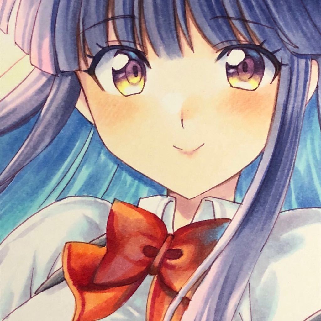 同人手描きイラスト ひぐらしのなく頃に 古手梨花 手描きイラスト 売買されたオークション情報 Yahooの商品情報をアーカイブ公開 オークファン Aucfan Com