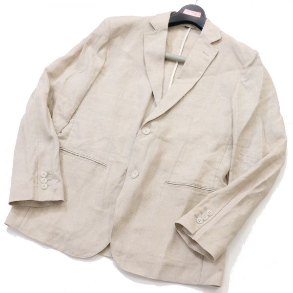 Muji 無印良品 定番 リネン100 春夏 テーラード ジャケット Sz L メンズ ベージュ D63tb125 ジャケット 上着 売買されたオークション情報 Yahooの商品情報をアーカイブ公開 オークファン Aucfan Com