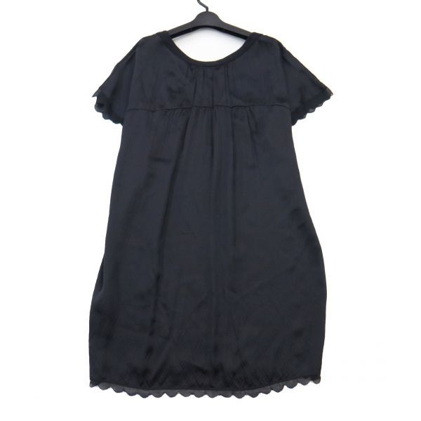 Tsumori Chisato ツモリチサト シルク100 スパンコール装飾 半袖 ワンピース ドレス Sz 2 レディース 黒 結婚式 二次会 P65ta66 ワンピース ミニ 売買されたオークション情報 Yahooの商品情報をアーカイブ公開 オークファン Aucfan Com