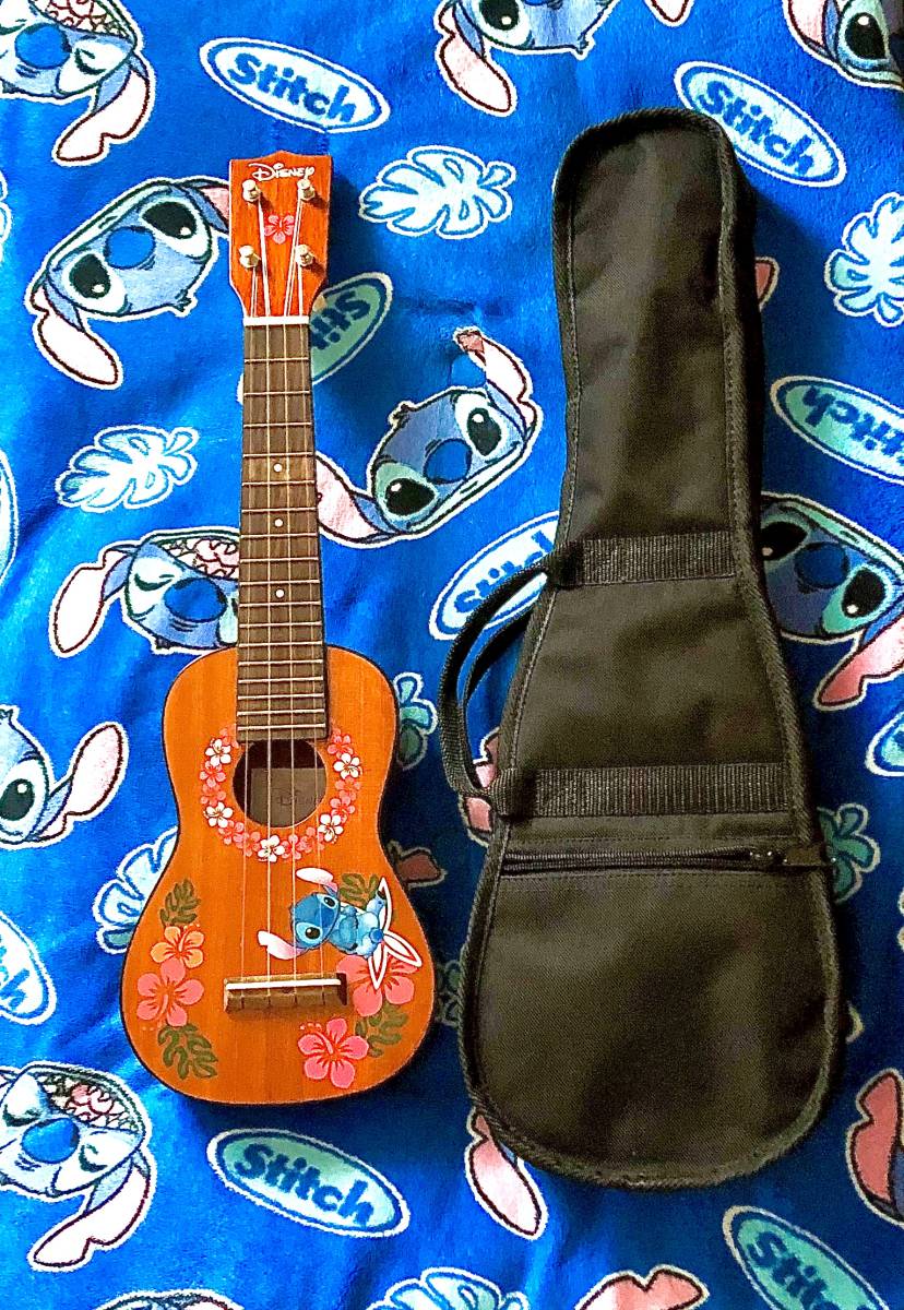 ウクレレ Duk 1s ソプラノ ケース付き 本体 ディズニー スティッチ Disney Stitch ハワイアン アロハ Ukulele 楽器 音楽 本体 売買されたオークション情報 Yahooの商品情報をアーカイブ公開 オークファン Aucfan Com