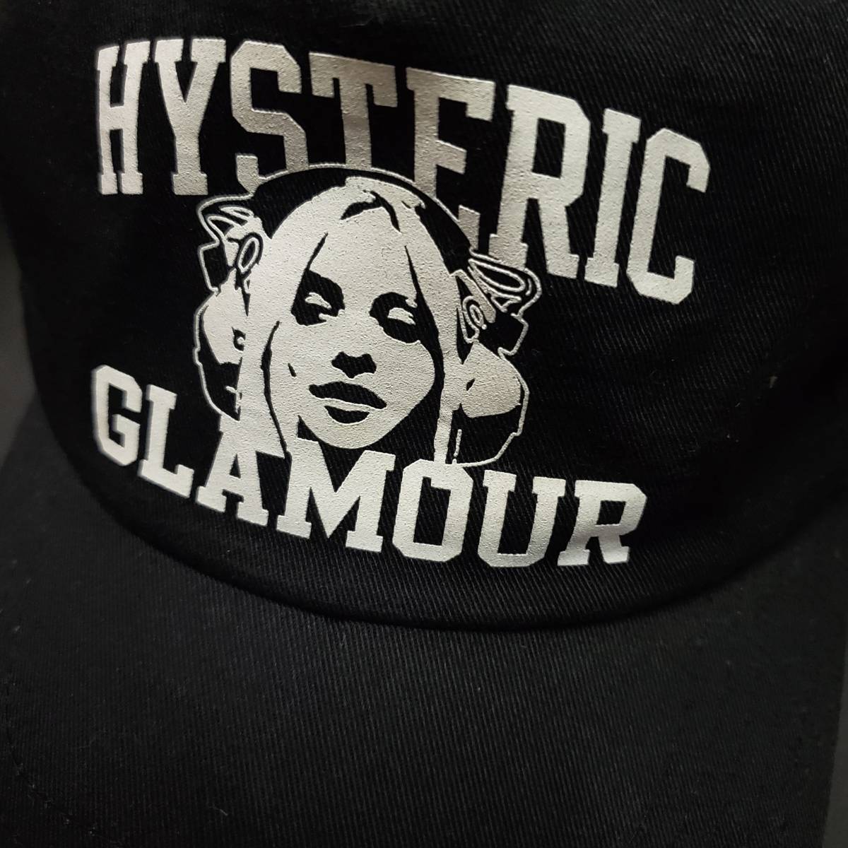 正規品 ヒステリックグラマーhysteric Glamour ガールキャップ 黒 服飾小物 売買されたオークション情報 Yahooの商品情報をアーカイブ公開 オークファン Aucfan Com