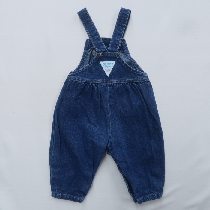 M2186 ベビー服 Usa製 サイズ 1歳 12m オシュコシュ Oshkosh デニム オーバーオール サロペット 子供服 古着 ビンテージ 80 75 84cm 売買されたオークション情報 Yahooの商品情報をアーカイブ公開 オークファン Aucfan Com