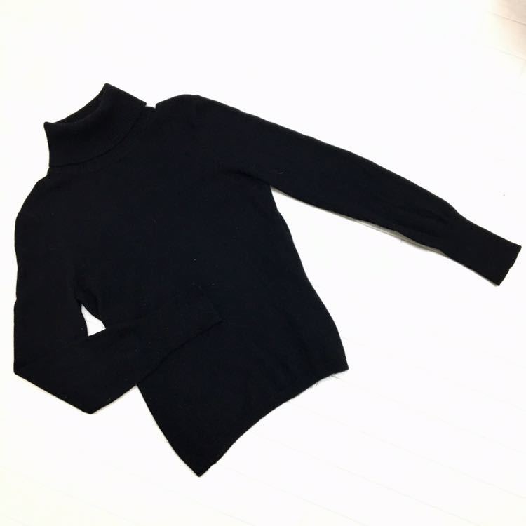 N071 Uniqlo ユニクロ Cashmere カシミヤ レディース トップス 長袖 タートルネック ニット M ブラック セーター 売買されたオークション情報 Yahooの商品情報をアーカイブ公開 オークファン Aucfan Com