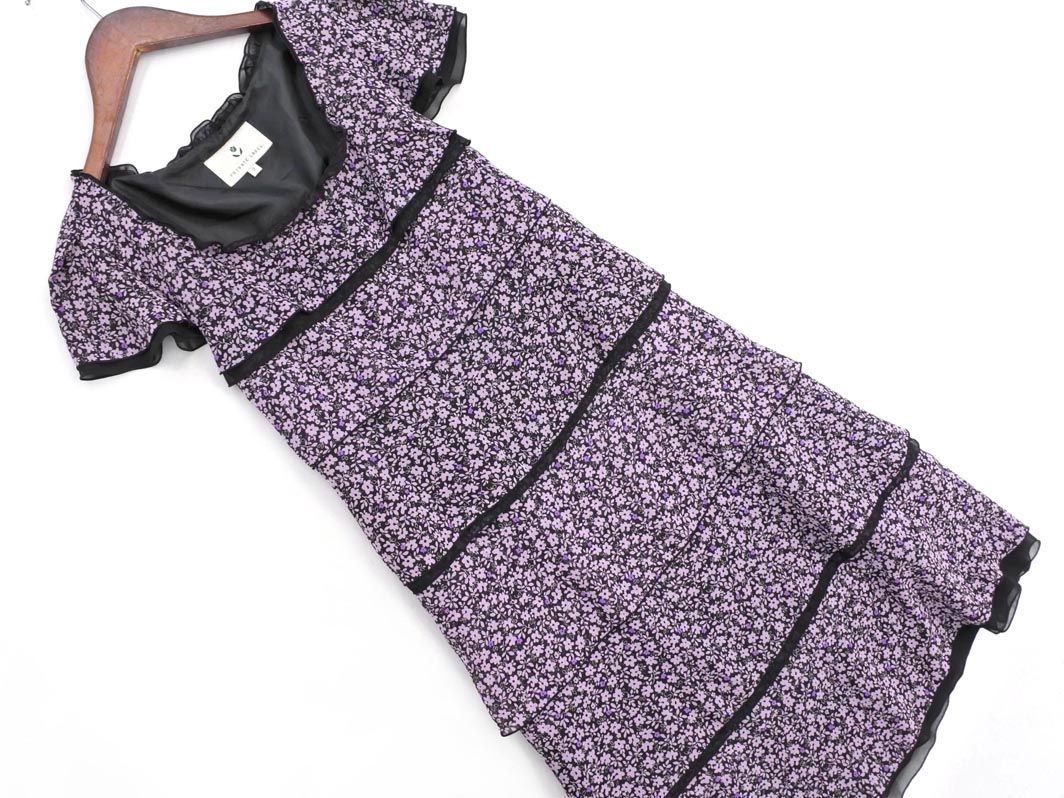 ネコポスok Private Label プライベートレーベル 花柄 ワンピース Size2 黒ｘ紫 Jia3 ワンピース ミニ 売買されたオークション情報 Yahooの商品情報をアーカイブ公開 オークファン Aucfan Com