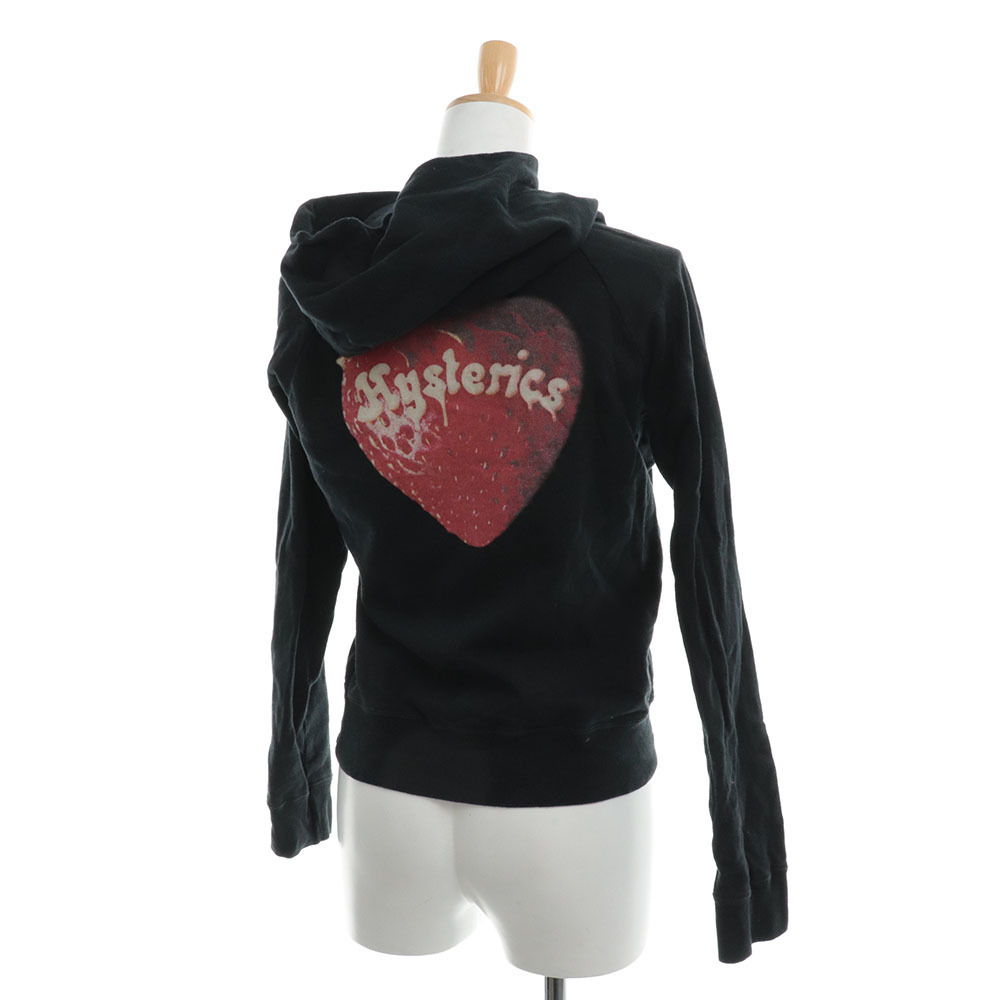 Hysteric Glamour ヒステリックグラマー パーカー スカル ストロベリー トップス レディースフリーサイズ ブラック 黒 綿100 トレーナー 売買されたオークション情報 Yahooの商品情報をアーカイブ公開 オークファン Aucfan Com