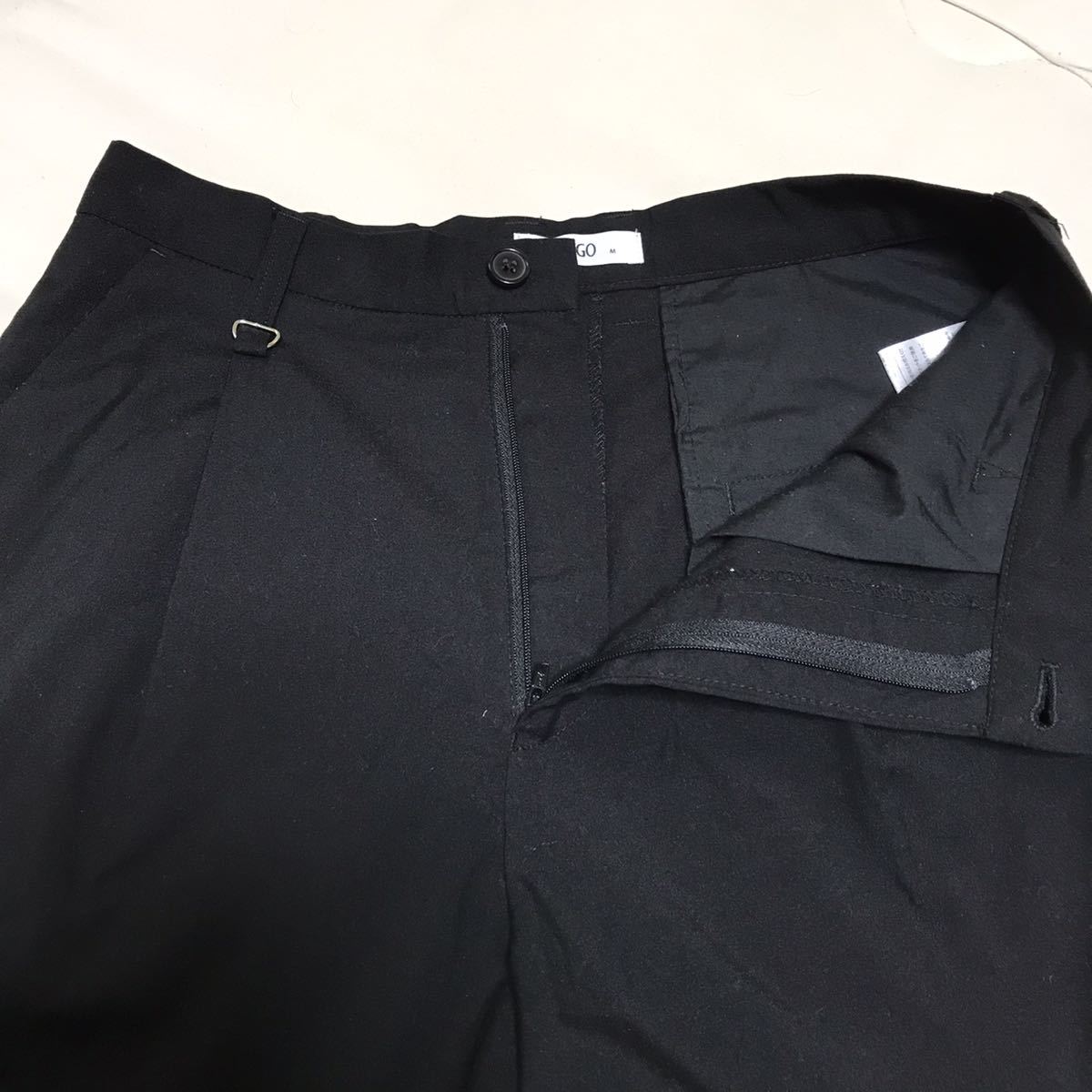 Wego メンズ ストレッチワイドパンツ 黒 サイズm 男性用 売買されたオークション情報 Yahooの商品情報をアーカイブ公開 オークファン Aucfan Com