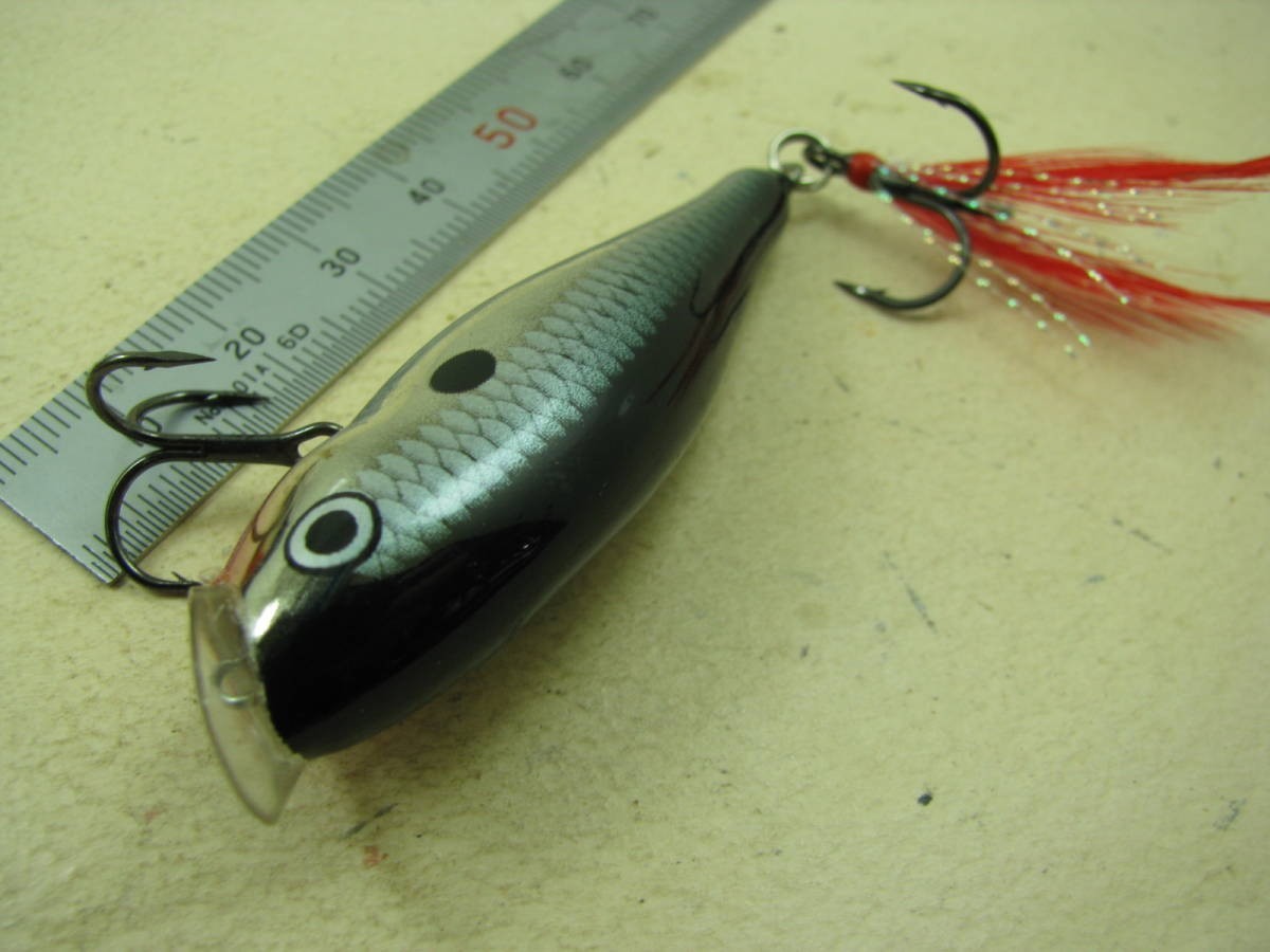 Rapala ラパラ スキッターポップ ６０ クロ クローム 千 Skitterpop Wood Popper ラパラ 売買されたオークション情報 Yahooの商品情報をアーカイブ公開 オークファン Aucfan Com