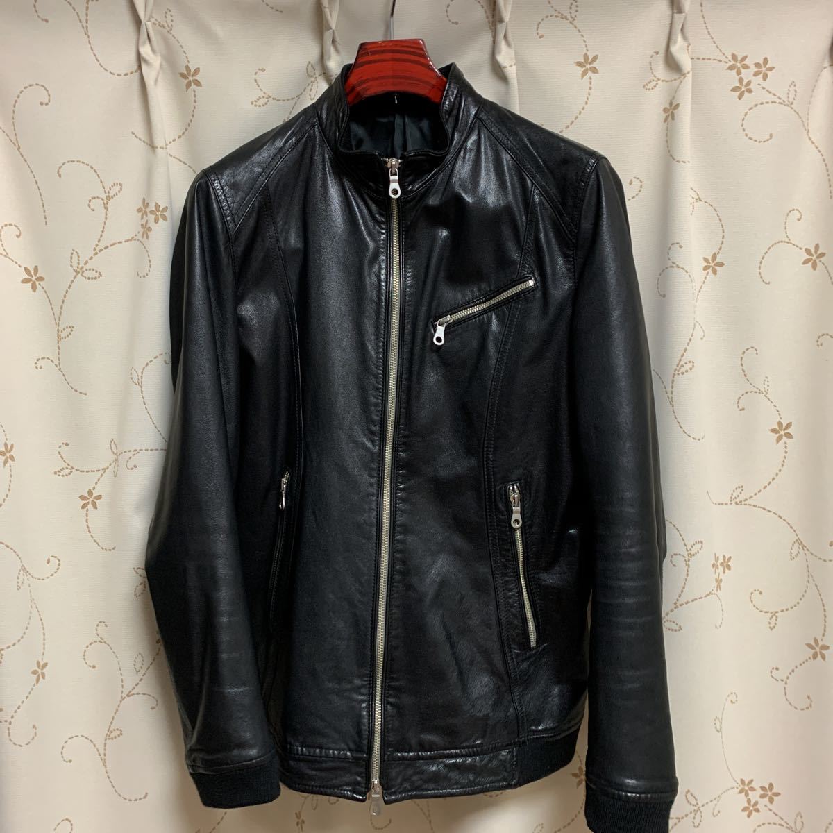 タケオキクチ シングルライダース 羊革 サイズ4 L Tkレザージャケット ライダースジャケット ジャンパー ブルゾン 売買されたオークション情報 Yahooの商品情報をアーカイブ公開 オークファン Aucfan Com