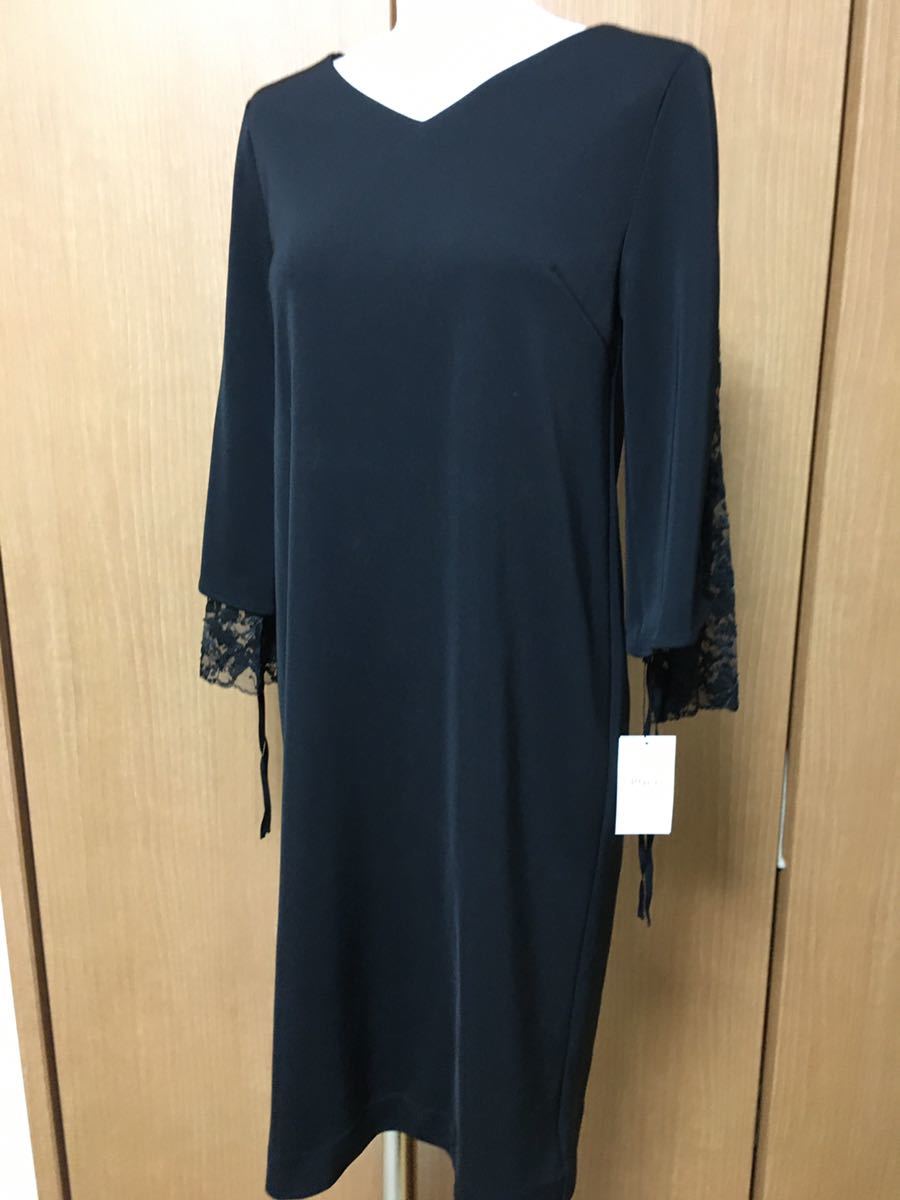 Rope ロペ 黒色 ワンピース フォーマルにも最適 袖レース サイズ36 品 定価円 格安出品 送料5円 ひざ丈スカート 売買されたオークション情報 Yahooの商品情報をアーカイブ公開 オークファン Aucfan Com