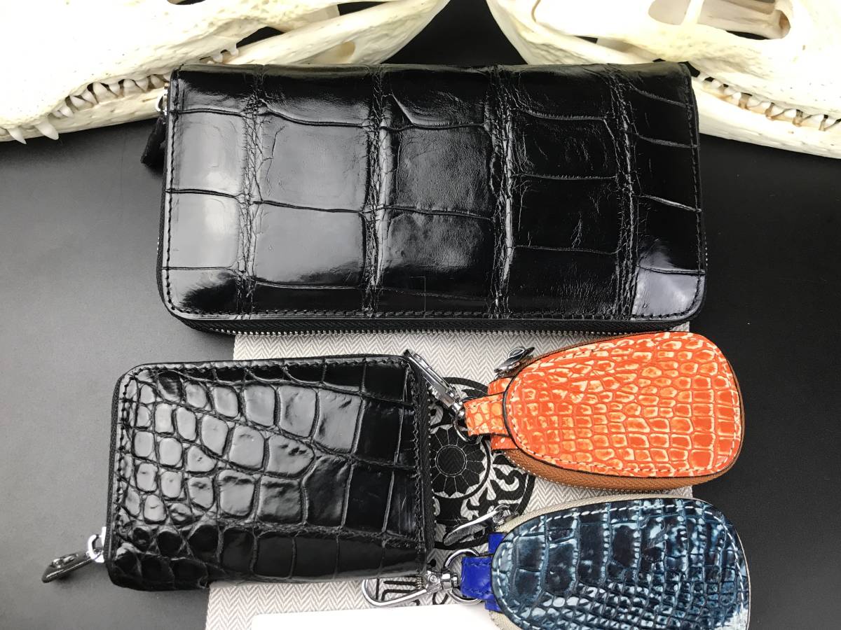 大感謝 限定 4点セット クロコダイル ワニ革 長財布 X 名刺入れ カードケース X キーケース メンズ 本物保証 実物写真 発送 長財布 小銭入れあり 売買されたオークション情報 Yahooの商品情報をアーカイブ公開 オークファン Aucfan Com