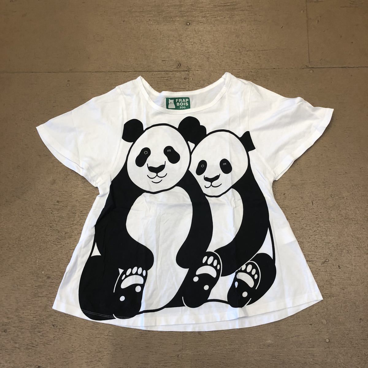 Frapbois フラボア Tシャツ ワンポイント ロゴ 上野動物園 コラボ レディース 1 半袖tシャツ 売買されたオークション情報 Yahooの商品情報をアーカイブ公開 オークファン Aucfan Com