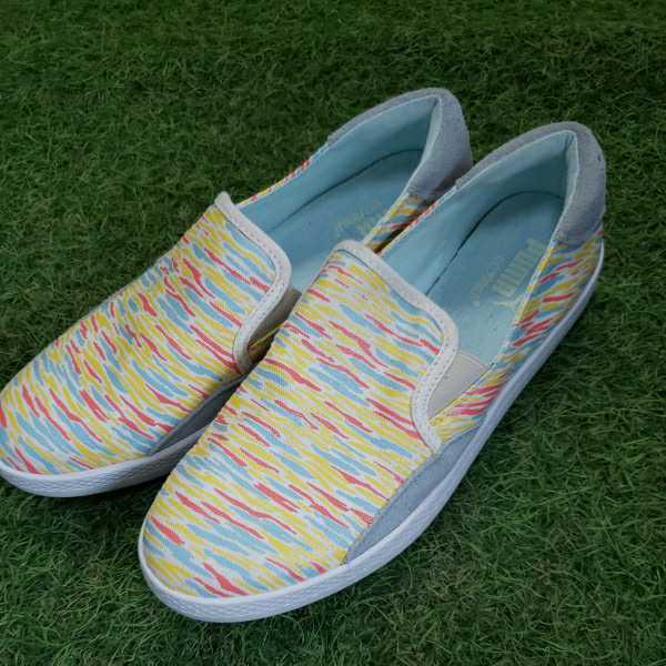 I1647 Puma プーマ 23 0 靴 シューズ スニーカー ファッション レディース スリッポン 展示品 23 0cm 売買されたオークション情報 Yahooの商品情報をアーカイブ公開 オークファン Aucfan Com