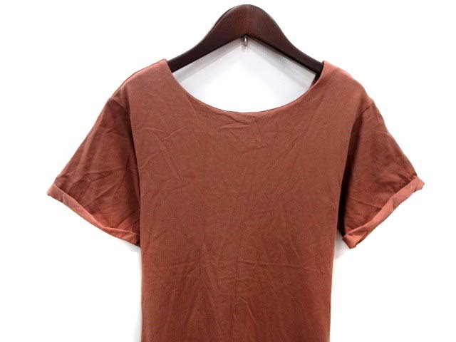 マーキュリーデュオ Mercuryduo マキシワンピース 半袖 F 茶 ブラウン Yi レディース ワンピース 売買されたオークション情報 Yahooの商品情報をアーカイブ公開 オークファン Aucfan Com