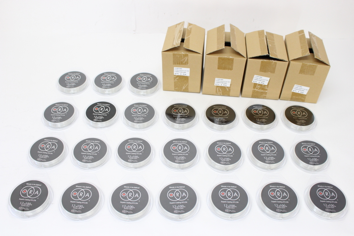 トラウトストリーム Ora Kalbas ミノーイングライン ナイロン 12lb 100m 24個セット ラインスラック ルアー用 売買されたオークション情報 Yahooの商品情報をアーカイブ公開 オークファン Aucfan Com