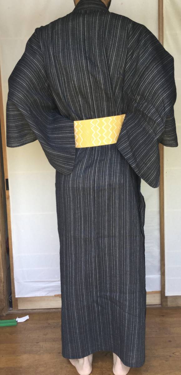 京都小泉 男浴衣 ゆかた 帯 細帯 下駄の4点セット 三点セット 売買されたオークション情報 Yahooの商品情報をアーカイブ公開 オークファン Aucfan Com