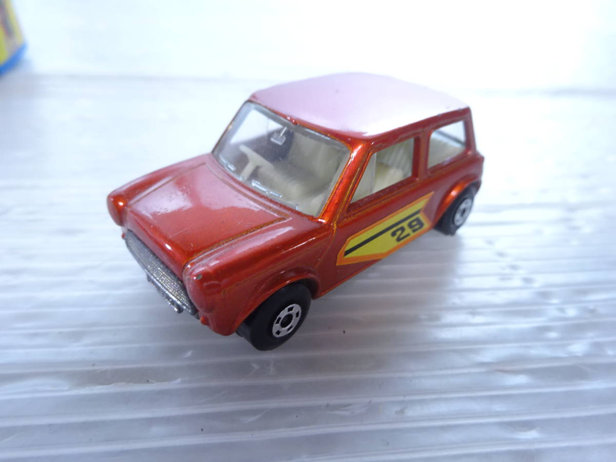 Matchbox 29 Racing Mini 送60 1円 マッチボックス MATCHBOX SuperFast 29 RACING MINI レーシング ミニ オレンジ 当時物(マッチ ...