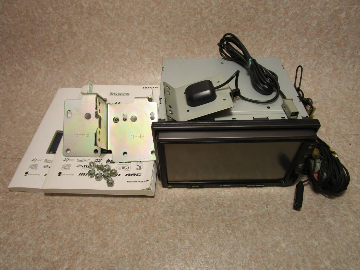 ホンダ純正 Hddナビ Gathers Vxh 108vf Sanyo Nva Hd9809 フルセグ 取扱説明書付き フィット Ge6 ホンダ 売買されたオークション情報 Yahooの商品情報をアーカイブ公開 オークファン Aucfan Com