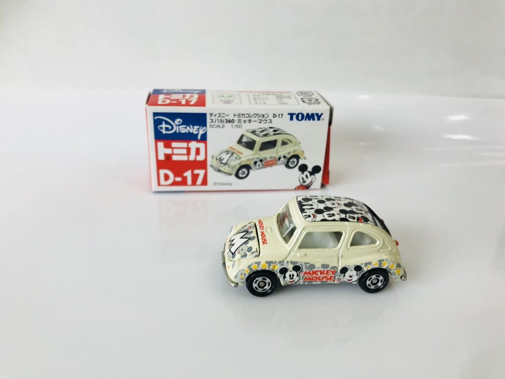 トミカ ディズニートミカコレクション スバル360 ミッキーマウス キャラクタートミカ 売買されたオークション情報 Yahooの商品情報をアーカイブ公開 オークファン Aucfan Com