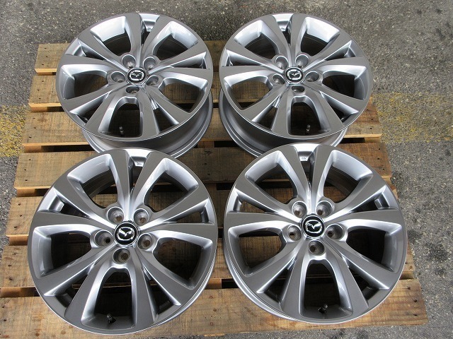 18インチ 7j 45 マツダ純正 Cx 30 純正 1円 ホイール流用 Cx 30 Mazda3 マツダ3 Cx 8 Cx 3 Cx 5 アクセラ アテンザ プレマシー 5穴 売買されたオークション情報 Yahooの商品情報をアーカイブ公開 オークファン Aucfan Com