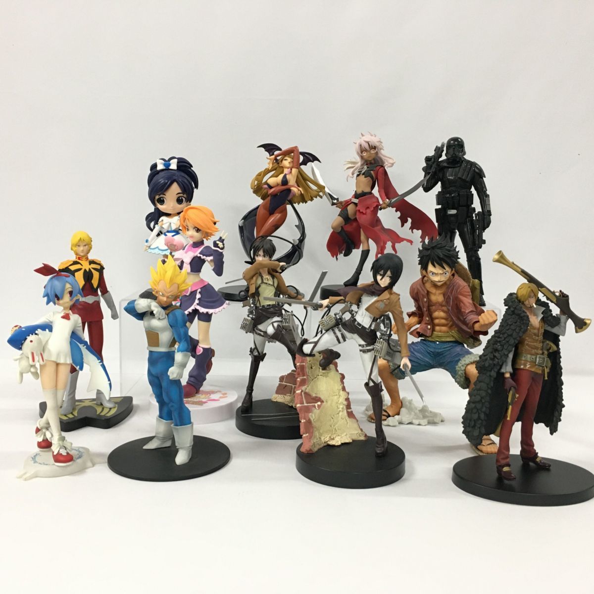 品 プライズフィギュア まとめ売り ルフィ 進撃の巨人 プリキュア ベジータ 50 0618 At 6 Teiの質問一覧