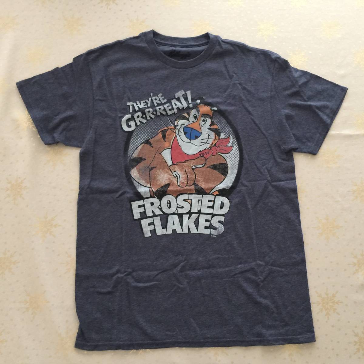 ケロッグ Kellogg Sトニーザタイガー ネイビー T シャツ サイズ M イラスト キャラクター 売買されたオークション情報 Yahooの商品情報をアーカイブ公開 オークファン Aucfan Com