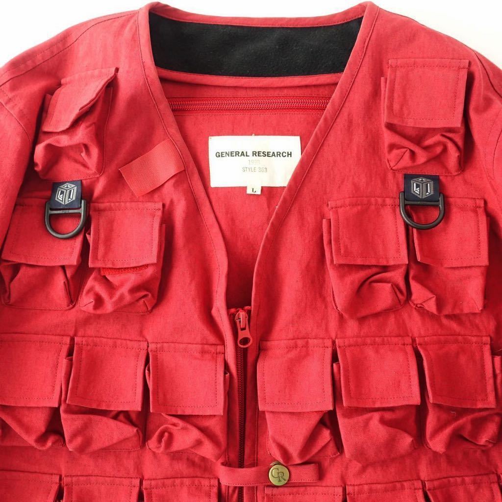 初期 1998年 General Research ジェネラルリサーチ Style363 パラサイトジャケット L レッド ビンテージ 90s ジャンパー ブルゾン 売買されたオークション情報 Yahooの商品情報をアーカイブ公開 オークファン Aucfan Com