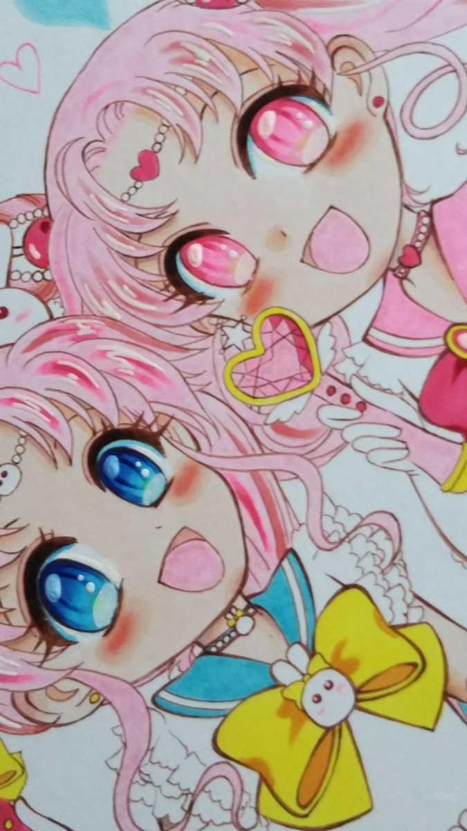 同人手描きイラスト 美少女戦士セーラームーン ちびムーン こうさぎムーン 中色紙 コピック ファンアート 難あり 手描きイラスト 売買されたオークション情報 Yahooの商品情報をアーカイブ公開 オークファン Aucfan Com