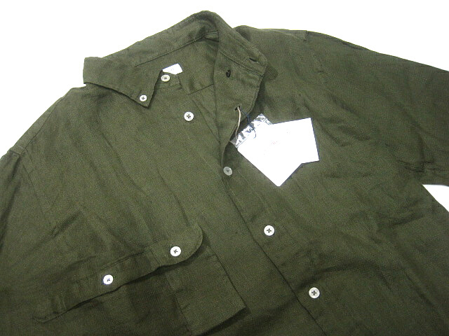 ユナイテッドアローズ フレンチリネン 麻 長袖シャツ リネンシャツ オリーブ カーキ United Arrows Mサイズ アローズ Mサイズ 売買されたオークション情報 Yahooの商品情報をアーカイブ公開 オークファン Aucfan Com