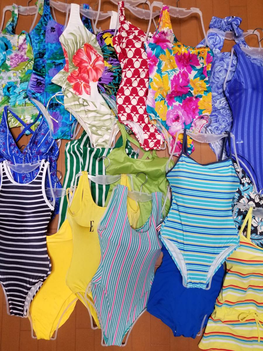 セクシーハイレグワンピース水着２０枚セット ジャンク品 Mサイズ 売買されたオークション情報 Yahooの商品情報をアーカイブ公開 オークファン Aucfan Com