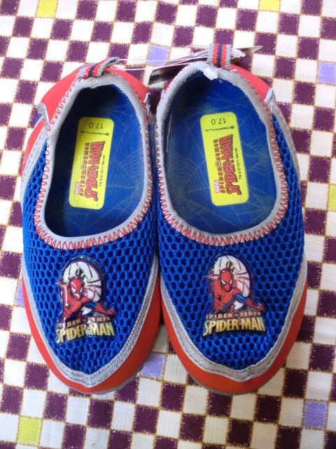 タグ付 スパイダーマン スリッポン 靴 17 0 17cm 売買されたオークション情報 Yahooの商品情報をアーカイブ公開 オークファン Aucfan Com