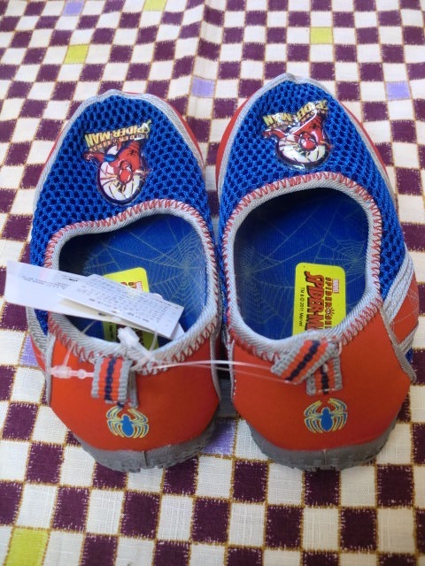 タグ付 スパイダーマン スリッポン 靴 17 0 17cm 売買されたオークション情報 Yahooの商品情報をアーカイブ公開 オークファン Aucfan Com