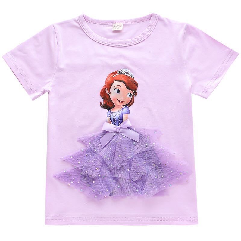 1円 子供服 110 ちいさなプリンセス ソフィア かわいい 綿 女の子 トップス Tシャツ ディズニー キッズ 紫 半袖 110 105 114cm 売買されたオークション情報 Yahooの商品情報をアーカイブ公開 オークファン Aucfan Com