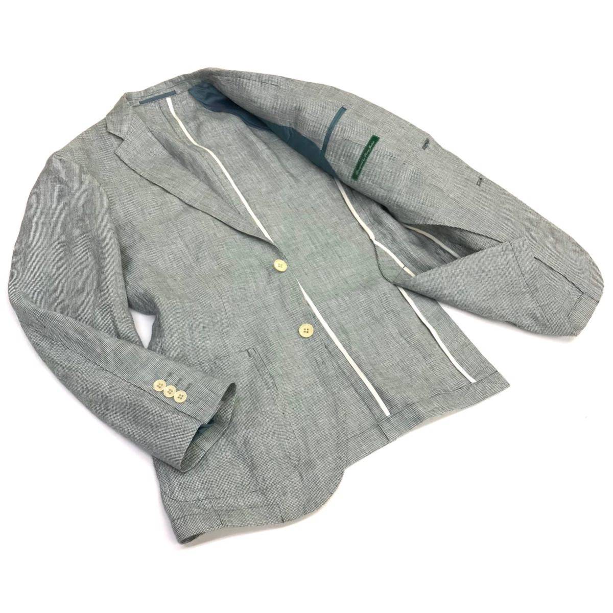 伊製リネン100 リングヂャケット デザイン ユナイテッドアローズ 2釦 リネンジャケット M グリーン メンズ 紳士 春夏 テーラードジャケット ブレザー 売買されたオークション情報 Yahooの商品情報をアーカイブ公開 オークファン Aucfan Com
