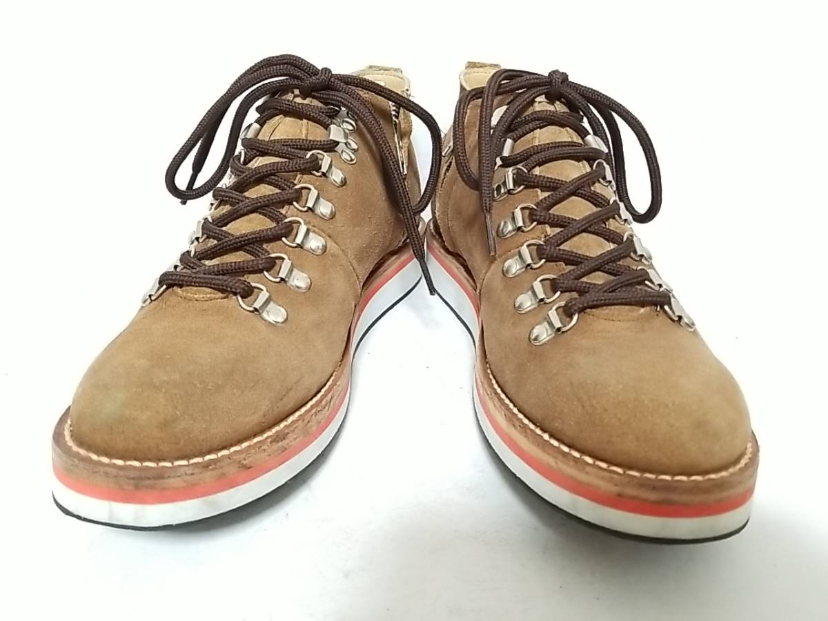 1円スタート Ciaopanic チャオパニック トレッキングシューズ メンズ 9 26cm ブラウン スエード ブーツ ワーク ロック バンド 男性用 売買されたオークション情報 Yahooの商品情報をアーカイブ公開 オークファン Aucfan Com