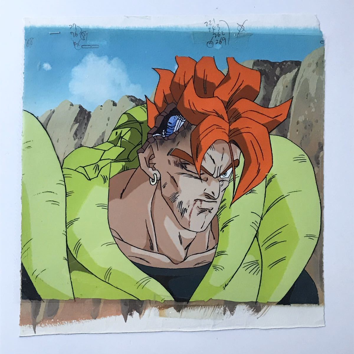 ドラゴンボール セル画 人造人間16号 ドラゴンボール 売買されたオークション情報 Yahooの商品情報をアーカイブ公開 オークファン Aucfan Com