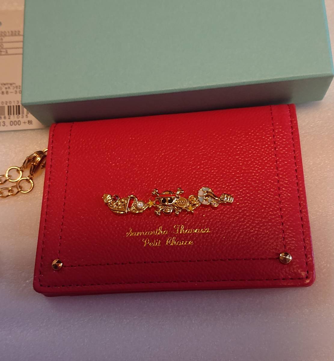 サマンサタバサプチチョイス ワンピースコラボ パスケース 赤 サマンサタバサ 売買されたオークション情報 Yahooの商品情報をアーカイブ公開 オークファン Aucfan Com