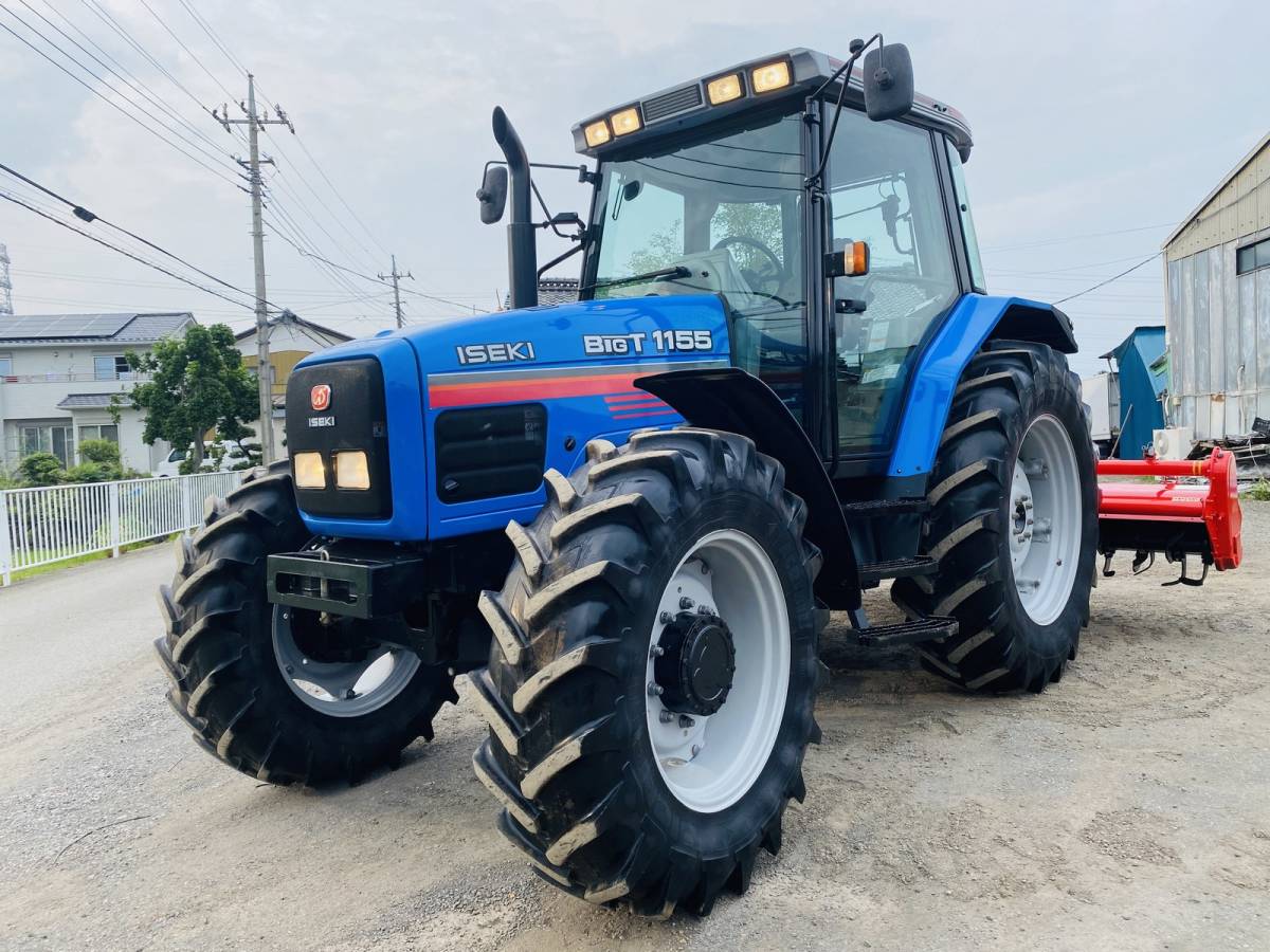 イセキ Bigt 1155 大型トラクター 115馬力 T1155f 2 8m ニプロロータリー 外部油圧取り出口 車体 売買されたオークション情報 Yahooの商品情報をアーカイブ公開 オークファン Aucfan Com