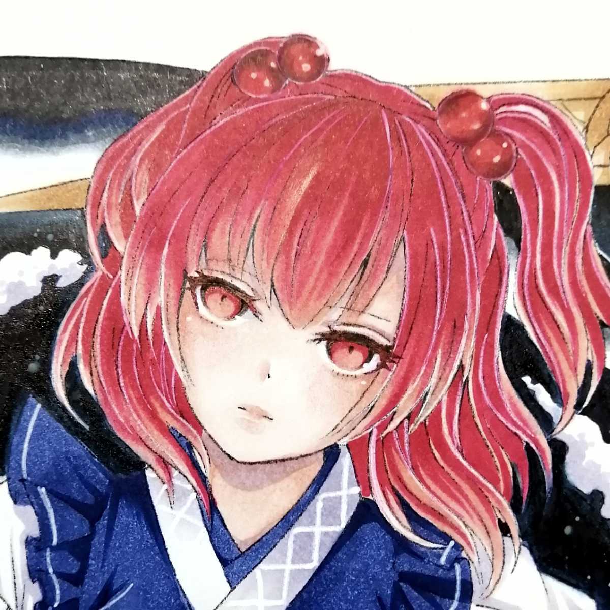 東方project着彩手描きイラスト 小野塚小町 定形外 大色紙 手描きイラスト 売買されたオークション情報 Yahooの商品情報をアーカイブ公開 オークファン Aucfan Com