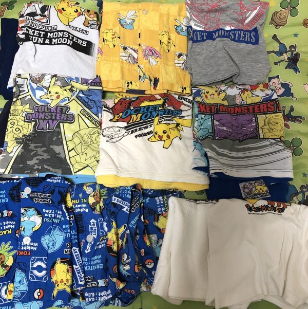 ポケモン パジャマ 130cm 1cm 140cmセットまとめて出品します ポケットモンスター シャツ 肌着 ピカチュウ ピカチュー 110cmの子にも 130 125 134cm 売買されたオークション情報 Yahooの商品情報をアーカイブ公開 オークファン Aucfan Com
