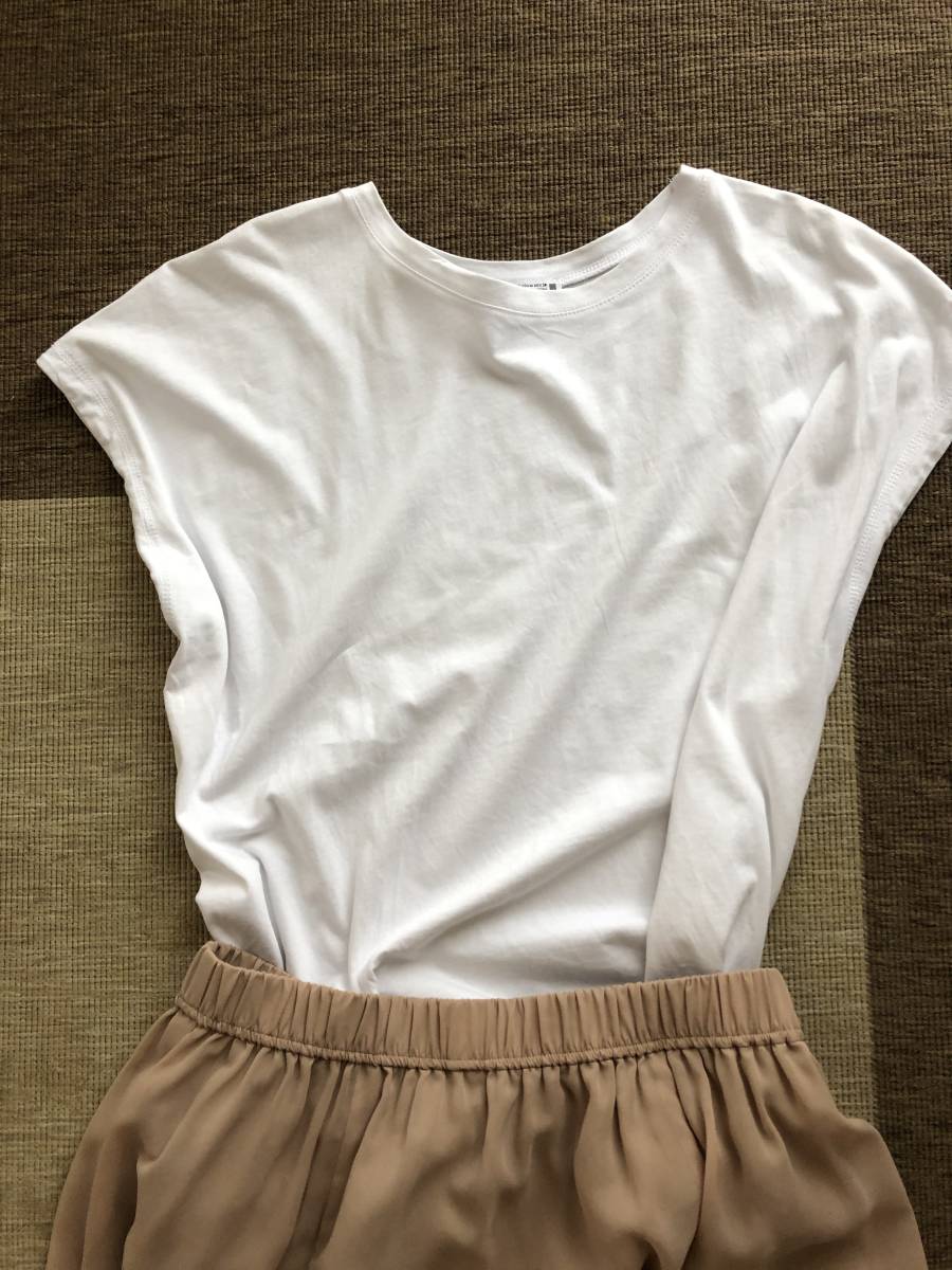 ママのためのおしゃれな普段着 Vol ９ Zara フレンチ袖 Tシャツ 今期品 スカート 売買されたオークション情報 Yahooの商品情報をアーカイブ公開 オークファン Aucfan Com