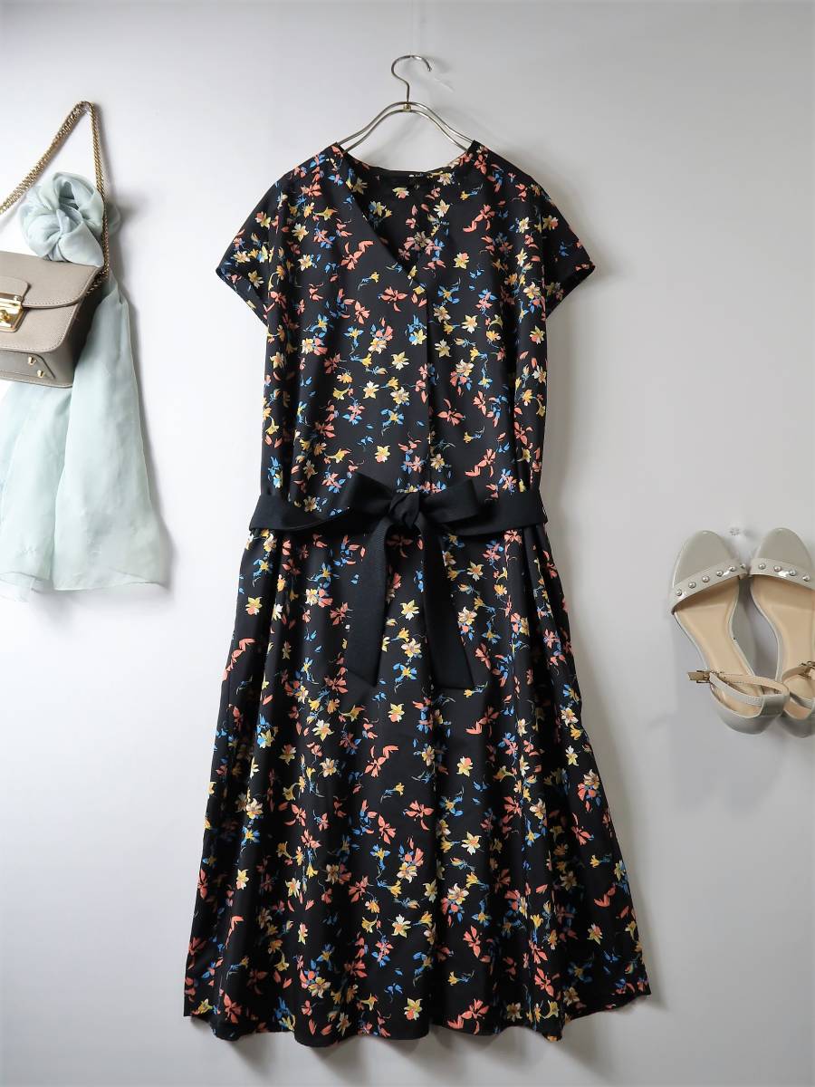 2 6万 アンタイトル Untitled 大きいサイズ 洗える オリエンタルフラワープリントワンピース 42サイズ 日本製 A O 4369 ワンピース ロング 売買されたオークション情報 Yahooの商品情報をアーカイブ公開 オークファン Aucfan Com