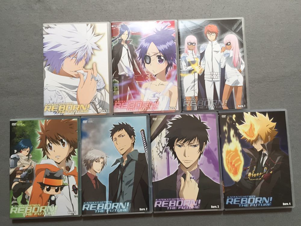 D2 Dvd 家庭教師ヒットマンreborn 未来編 全7巻セット 初回特典付き か行 売買されたオークション情報 Yahooの商品情報をアーカイブ公開 オークファン Aucfan Com