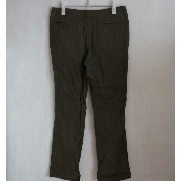 無印良品 Muji リネンパンツ Xlサイズ カーキ 麻 メンズ 家 洗える ボトムス 売買されたオークション情報 Yahooの商品情報をアーカイブ公開 オークファン Aucfan Com