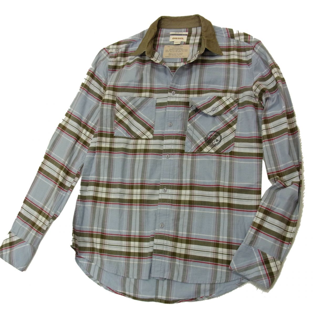 1円 ディーゼル ミリタリー シャツ ジャケット 襟レザー切り替え 長袖 柄シャツ メンズトップス モデル Diesel インド綿 長袖シャツ 売買されたオークション情報 Yahooの商品情報をアーカイブ公開 オークファン Aucfan Com