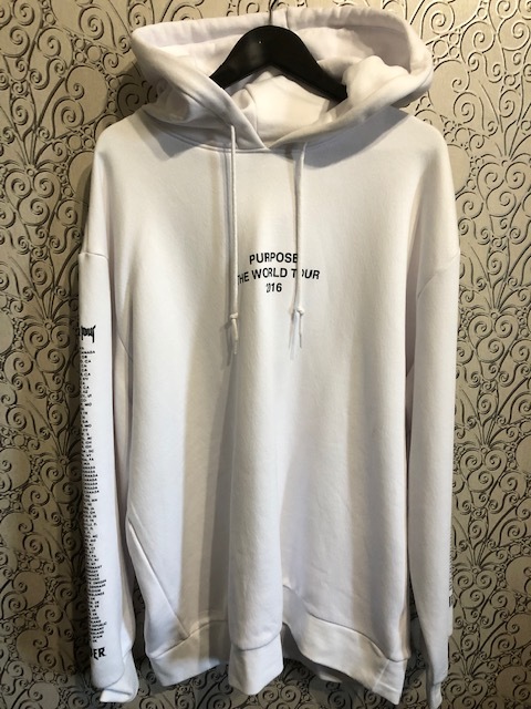 H M エイチアンドエム ジャスティンビーバー Justin Bieber Purpose Tour パーカー メンズ 白 ホワイト Xl その他 売買されたオークション情報 Yahooの商品情報をアーカイブ公開 オークファン Aucfan Com