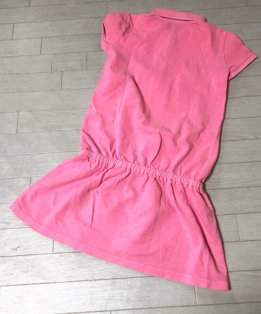 675 Polo Ralph Lauren ポロラルフローレン ワンピース ジュニア キッズ サイズl ピンク 子供服 女の子 半袖 ワンピース ミニ 売買されたオークション情報 Yahooの商品情報をアーカイブ公開 オークファン Aucfan Com