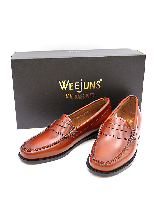 G H Bass Weejuns ジーエイチバス ウィージャンズ ローファー レザーシューズ ブラウン 24 5cm レディース 24 5cm 売買されたオークション情報 Yahooの商品情報をアーカイブ公開 オークファン Aucfan Com