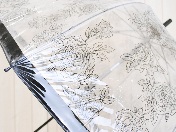 フルトン ビニール傘 英国王室御用達ブランド エリザベス女王愛用 プリントデザイン 鳥カゴフォルム ブラックローズ 1円スタート Zs 長傘 売買されたオークション情報 Yahooの商品情報をアーカイブ公開 オークファン Aucfan Com