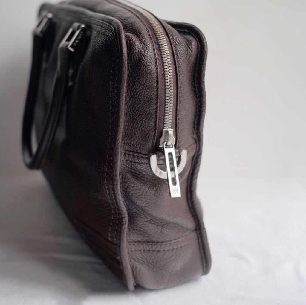 品級 ロエベ Loewe B4収納 Pc収納 トートバッグ バッグ ビジネスバッグ 茶 ダークブラウン レザー メンズバッグ アナグラム アマソナ かばん バッグ 売買されたオークション情報 Yahooの商品情報をアーカイブ公開 オークファン Aucfan Com